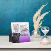 （犬）スタッフォードブルテリア父の詩プラーク フォトプラーク (インサイチュ)