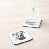 （犬）スタッフォードブルテリア コースター (右側)