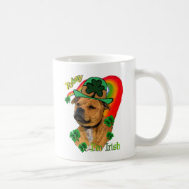 (犬)スタッフォードブルテリアSt patricks コーヒーマグカップ