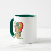 (犬)スタッフォードブルテリアSt patricks マグカップ (正面左)