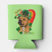 (犬)スタッフォードブルテリアSt patricks day 缶クーラー (裏面)