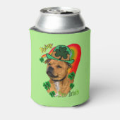 (犬)スタッフォードブルテリアSt patricks day 缶クーラー (缶裏面)