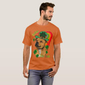 (犬)スタッフォードブルテリアSt patricks Tシャツ (正面フル)