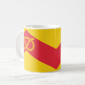 （犬）スタッフォードマグカップ国旗 コーヒーマグカップ (正面左)