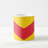 （犬）スタッフォードマグカップ国旗 コーヒーマグカップ (中央)