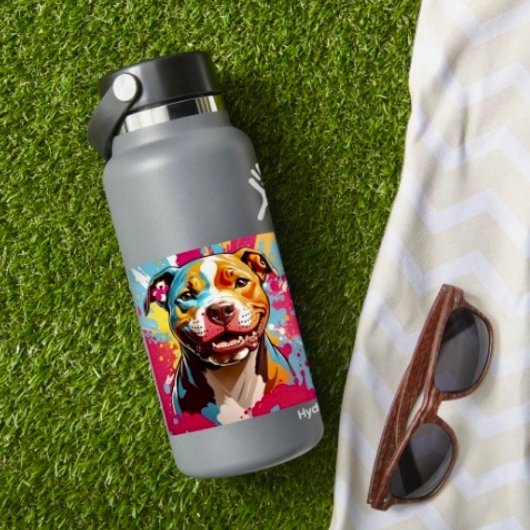 （犬）スタッフォード誕生日おもしろい シール