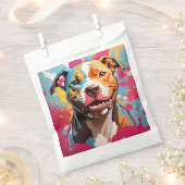 (犬)スタッフォード誕生日 フェイバーバッグ (クリップ留めされた状態)