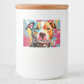 （犬）スタッフォード誕生日 フードラベル (正面)