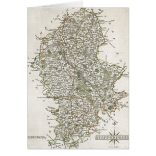 (犬)スタッフォード1793年の地図