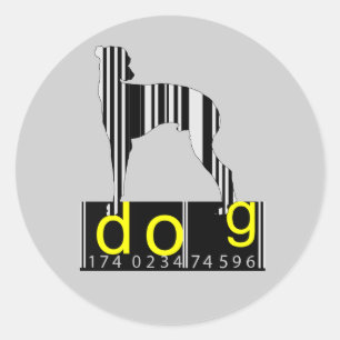 犬 – ステッカー
