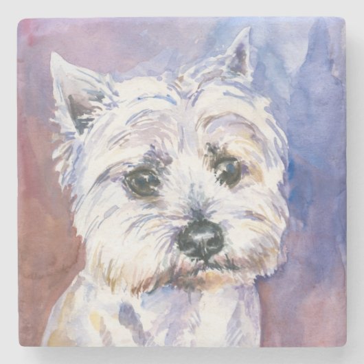 犬 ストーンコースター (正面)