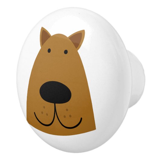 犬 セラミックノブ (右)