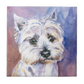 犬 タイル (正面)