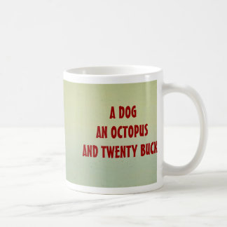 犬、タコのマグ$12.95 コーヒーマグカップ