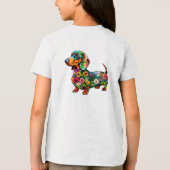 犬 トライブレンドＴシャツ (裏面)