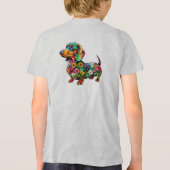 犬 トライブレンドＴシャツ (裏面)