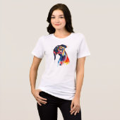 犬 トライブレンドTシャツ (正面全面)