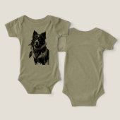 犬、ドリームキャッチャー、アミュレット、タリスマン。 (デザイン正面&裏面)