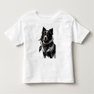 犬、ドリームキャッチャー、アミュレット、タリスマン。 トドラーTシャツ