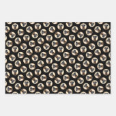 （犬）ドーベルマン・ピンシェルの絵画オリジナル ラッピングペーパーシート (正面3)