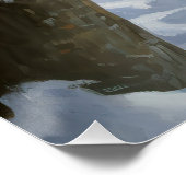 （犬）ドーベルマン・ピンシェルは雪のクリスマスを許す ポスター (コーナー)