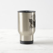 (犬)ドーベルマン・ピンシェルよくはしゃぐパピーズ トラベルマグ (中央)