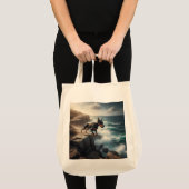 （犬）ドーベルマン・ピンシェルエレガントグロッサートバッグ トートバッグ (正面(商品))