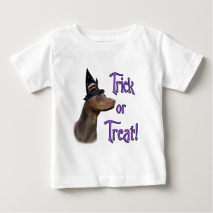 (犬)ドーベルマン・ピンシェルトリック ベビーTシャツ