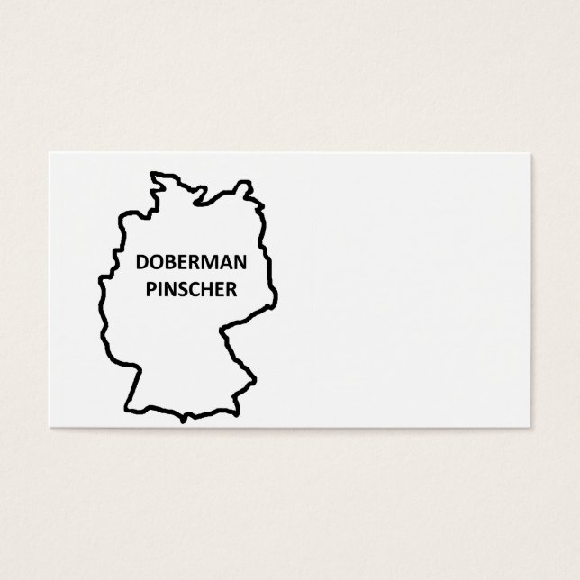 （犬）ドーベルマン・ピンシェル原点概要 (正面)