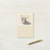 （犬）ドーベルマン・ピンシェル絵画ズ – オリジナルドッグアート ポストイット (デスク上)