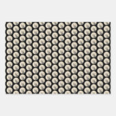 (犬)ドーベルマン・ピンシェル絵画ズ – オリジナルドッグアート ラッピングペーパーシート (正面3)