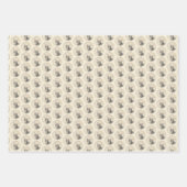 (犬)ドーベルマン・ピンシェル絵画ズ – オリジナルドッグアート ラッピングペーパーシート (正面)