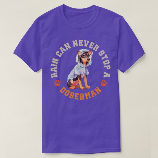 （犬）ドーベルマン・ピンシェル1 Tシャツ (デザイン正面)