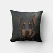 （犬）ドーベルマン・ピンシェル クッション (正面)