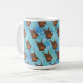 （犬）ドーベルマン・ピンシェル コーヒーマグカップ (正面左)