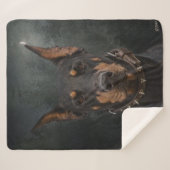 （犬）ドーベルマン・ピンシェル シェルパブランケット (正面(横))