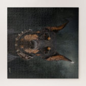 (犬)ドーベルマン・ピンシェル ジグソーパズル (横)