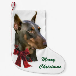 (犬)ドーベルマン・ピンシェル スモールクリスマスストッキング