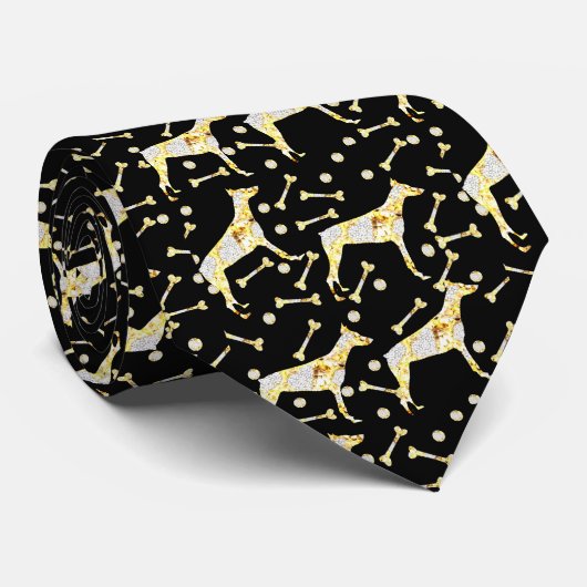 （犬）ドーベルマン・ピンシェル ネクタイ (ロール)