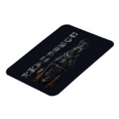 （犬）ドーベルマン・ピンシェル マグネット (左側)