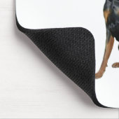 （犬）ドーベルマン・ピンシェル（自然） マウスパッド (コーナー)