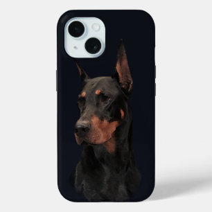 （犬）ドーベルマン・ピンシェル iPhone 15ケース