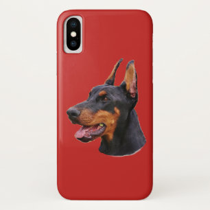 （犬）ドーベルマン・ピンシェル iPhone X ケース