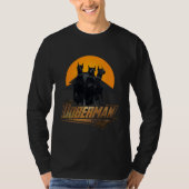 （犬）ドーベルマン・ピンシェル Tシャツ (正面)