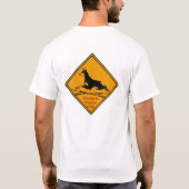 (犬)ドーベルマン・ピンシェルX-ing Tシャツ (裏面)