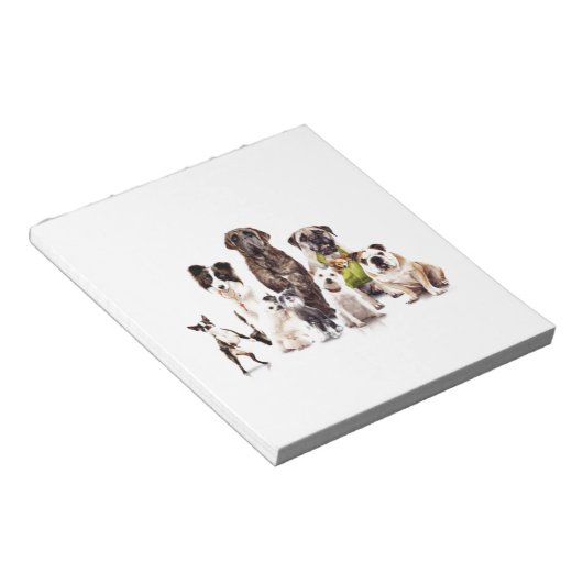 犬 ノートパッド (アングル)