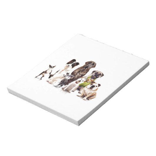 犬 ノートパッド (回転)