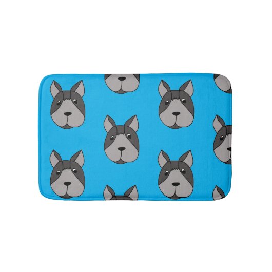 犬 バスマット (正面)