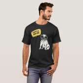 犬 パグ ラブラドール 子犬 Tシャツ (正面フル)