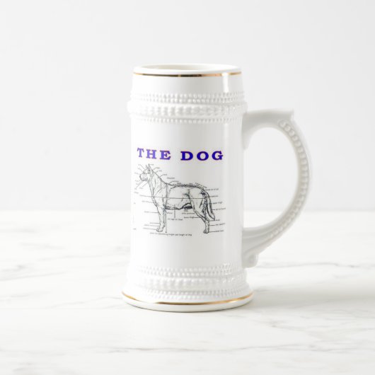犬 ビールジョッキ (右)